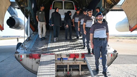 وصول فريق تحديد هوية ضحايا الكوارث الإماراتي "dvi " إلى ليبيا