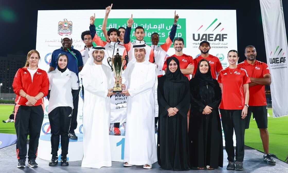 “أبوظبي لألعاب القوى” يحصد 58 ميدالية و10 أرقام قياسية في كأس الإمارات